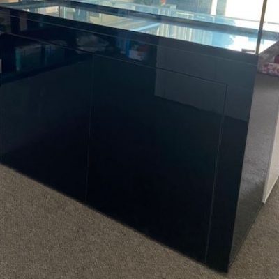 Black Cabinet Black Gloss 48”x18”x30”